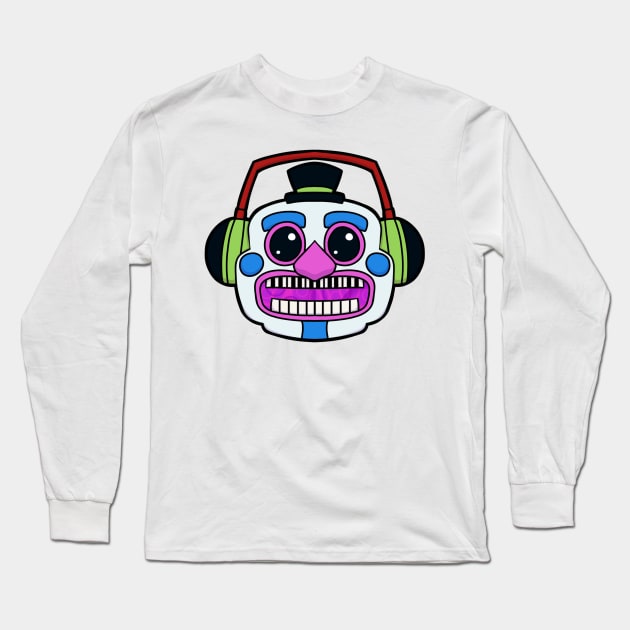 DJ Music Man - FNaF Long Sleeve T-Shirt by WhiteRabbitWeirdo